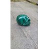 Crâne en pure Malachite extra 5.5cm 172grs