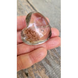 Coeur en Lodolite ou Quartz Chaman (Garden) 47mm 70grs