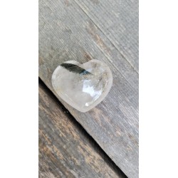 Coeur en Lodolite ou Quartz Chaman (Garden) 48mm 66grs