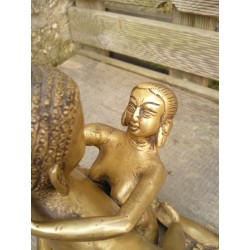 Couple Tantrique Bouddha Shakti 17.5cm