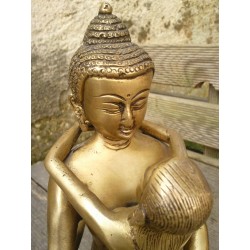 Couple Tantrique Bouddha Shakti 17.5cm