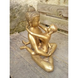 Couple Tantrique Bouddha Shakti 17.5cm
