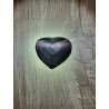 Coeur en Obsidienne Oeil Céleste  167grs