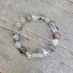 Bracelet en Lodolite...