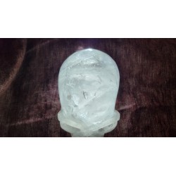 Crane de Cristal de roche 3650grs 17cm