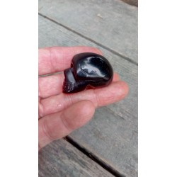 Crane en Obsidienne noire