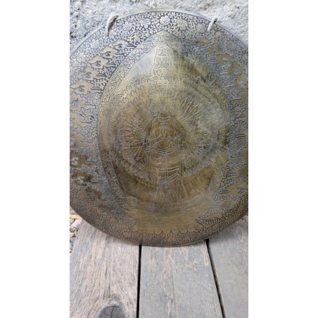 Gong Tibétain 7 métaux 2925grs 49,7cm