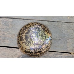Bol chantant Tibétain 7 métaux 715grs Amitabha