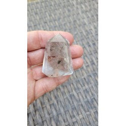 Pointe en Lodolite ou Quartz Jardin (Garden) 47mm 63grs