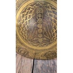 Gong Tibétain 7 métaux 2400grs 48.3cm