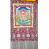 Thangka Bouddha Vajrasattva et Shakti Tangka 88x50cm