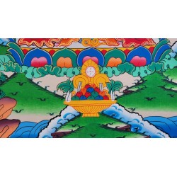Thangka bouddha Chenrezig  Tangka