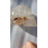 Crâne en Cristal Quartz Chamane (Lodolite)