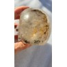 Crâne en Cristal Quartz Chamane (Lodolite)