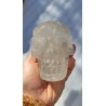 Crâne en Cristal Quartz Chamane (Lodolite)