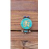 Pendentif Tibétain Gao Om turquoise