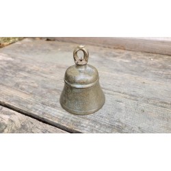 Cloche indienne ancienne de Temple 8.3cm