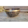 Bol chantant Tibétain 7 métaux 1095grs Bouddha Shakti