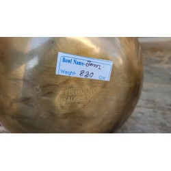 Bol Tibétain 7 métaux 830grs Full Moon