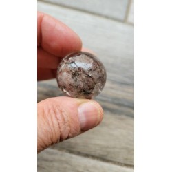 Sphère en Lodolite ou Quartz Chamane (Garden) 29.5mm 33grs