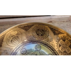 Bol chantant Tibétain 7 métaux 1272grs