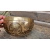 Bol Tibétain 7 métaux gravé 955grs Métatron