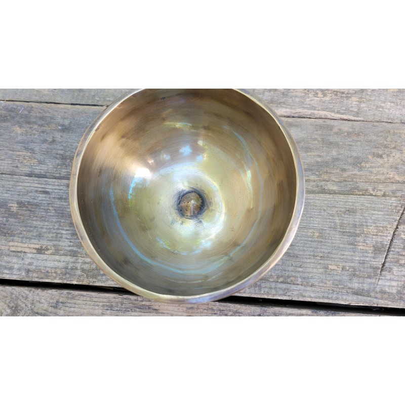 Bol chantant Tibétain 7 métaux 650grs