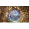 Bol Tibétain 7 métaux gravé 461grs Tara blanche