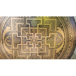Gong 7 métaux 1775grs 43.5cm