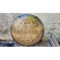 Gong 7 métaux 1775grs 43.5cm