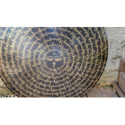 Gong Tibétain 7 métaux 2080grs 40.6cm