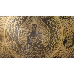 Gong Tibétain 7 métaux 2997grs 48.8cm