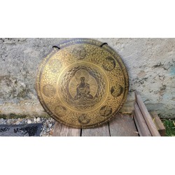 Gong Tibétain 7 métaux 2997grs 48.8cm