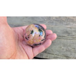 Sphère en Rhodonite 52mm 288grs