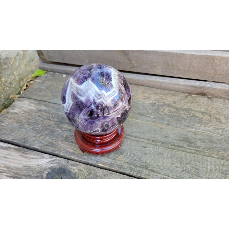 Sphère en Améthyste 13.4cm 3290grs