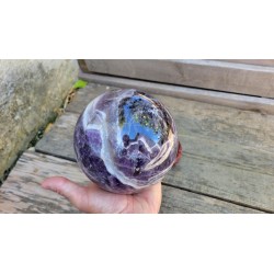 Sphère en Améthyste 13.4cm 3290grs