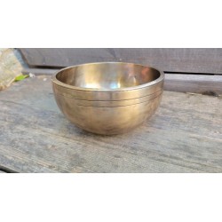Bol chantant Tibétain 7 métaux 1170grs Lingam