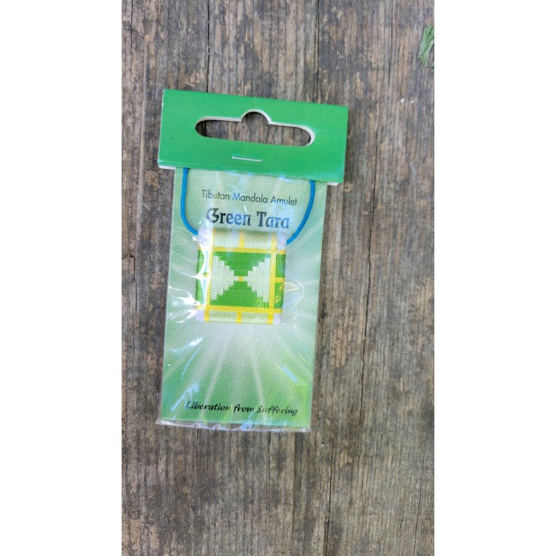 Talisman Tibétain de protection - Green Tara