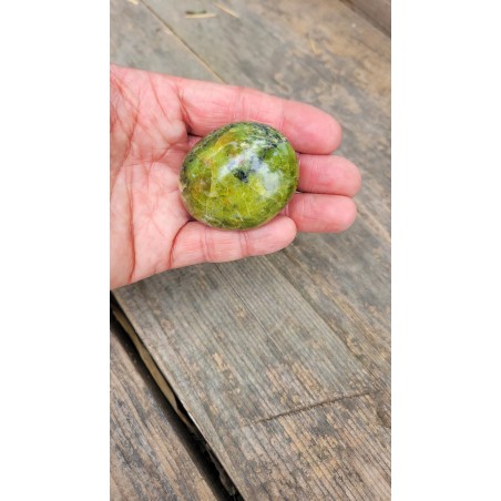 Galet Opale verte 72grs 51mm
