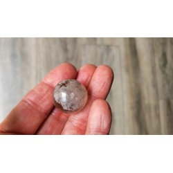 Sphère en Lodolite ou Quartz Jardin (Garden) 23mm 18grs