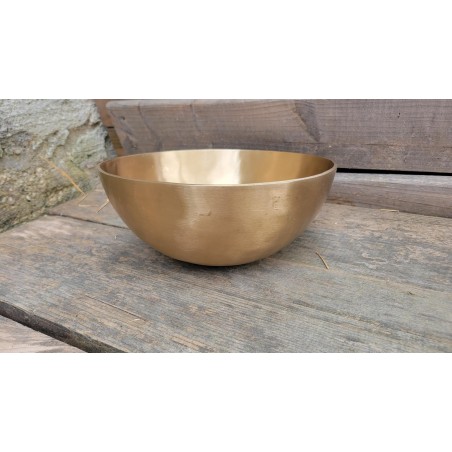 Bol chantant Tibétain 7 métaux 1220grs Bol chantant Tibétain 7 métaux 1220grs