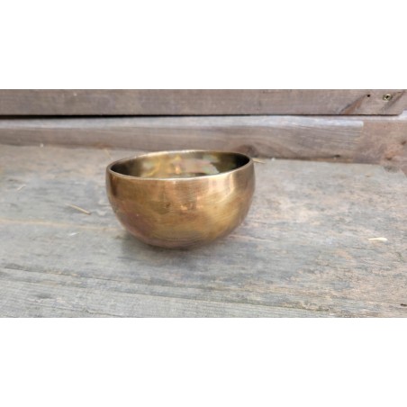 Bol chantant tibétain 7 métaux 350grs Bol chantant tibétain 7 métaux 350grs