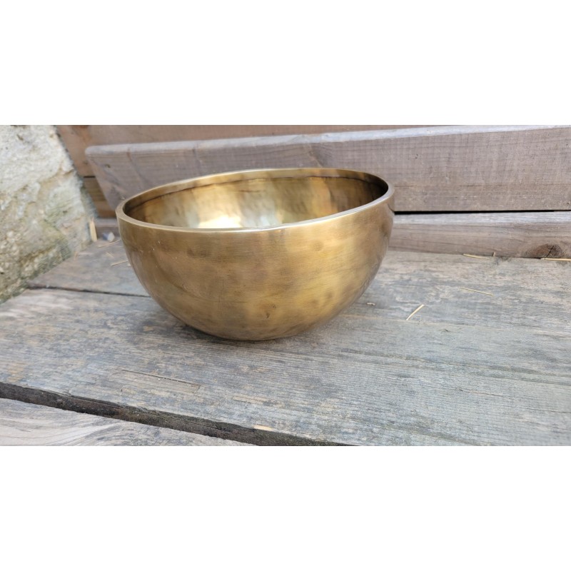 Bol chantant Tibétain 7 métaux 1515grs