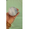 Sphère en Calcite bleue 74mm 582grs