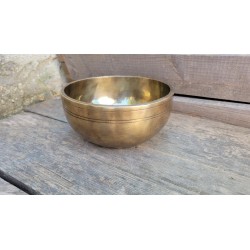 Bol chantant Tibétain 7 métaux 955grs Lingam