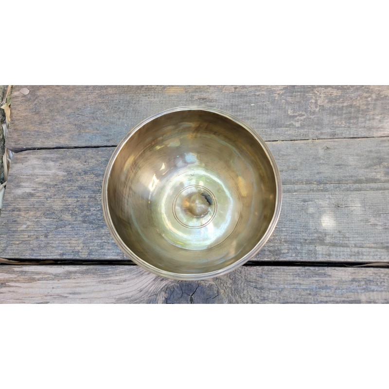 Bol chantant Tibétain 7 métaux 955grs Lingam