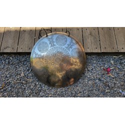 Gong 7 métaux 2470grs 47.7cm