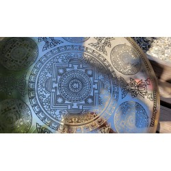 Gong 7 métaux 2470grs 47.7cm