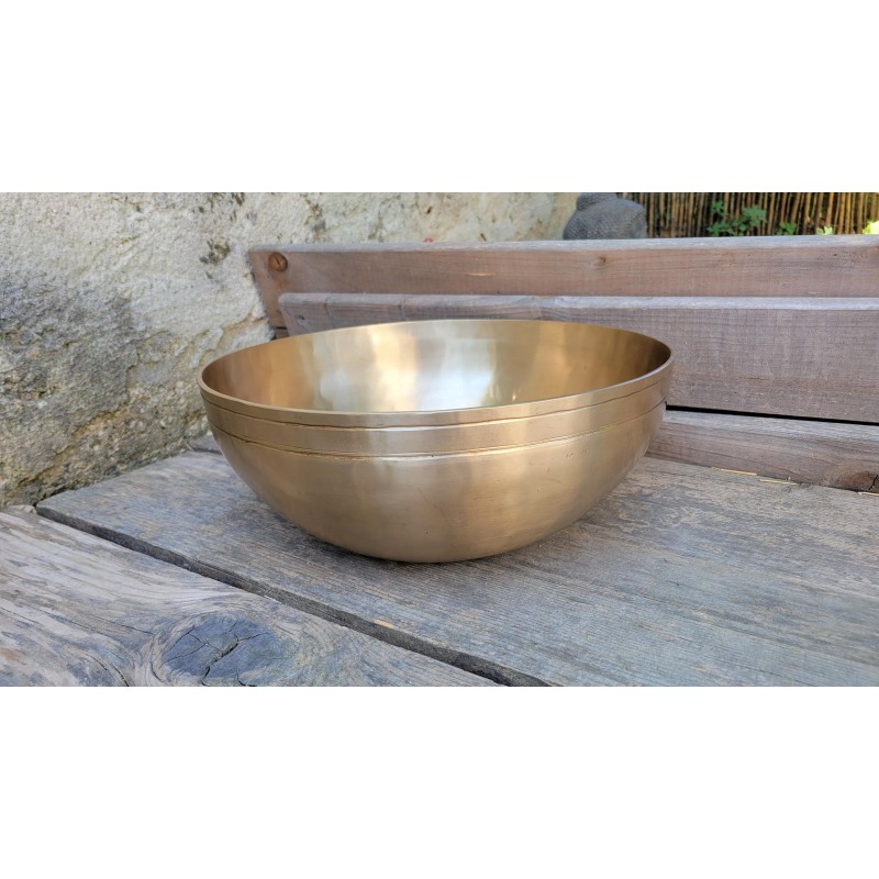 Bol chantant Tibétain 7 métaux 2510grs