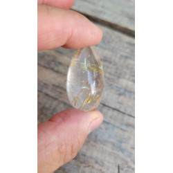 Cabochon Quartz rutile doré 18grs